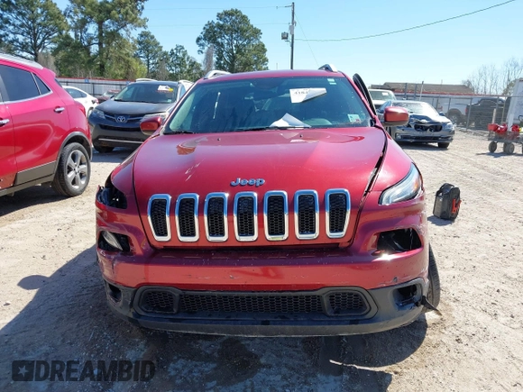 2015 Jeep Cherokee North with VIN 1C4PJMCSXFW654090, listed as a IAAI auction lot 41844434 with 198,592 mi miles. Bid and sale history available at carsss.com. Image 12.