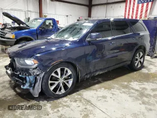2014 Dodge Durango R/T z VIN 1C4SDJCT4EC514531, wystawiony jako Copart lot #44464105 z przebiegiem 157 823 mil mil oraz Szkoda całkowita • Salvage title. Historia ofert i sprzedaży dostępna na DreamBid. Obrazek 1.