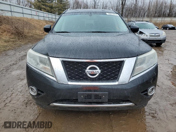 2015 Nissan Pathfinder S z VIN 5N1AR2MM5FC666986, wystawiony jako Copart lot #50014415 z przebiegiem 134 691 mil mil oraz Czysty tytuł • Clean title. Historia ofert i sprzedaży dostępna na DreamBid. Obrazek 5.