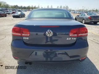 2012 Volkswagen Eos Lux with VIN WVWFW7AH0CV004840, listed as a Copart auction lot 51709625 with 98,724 mi miles and Clean Title. Bid and sale history available at DreamBid. Image 6.