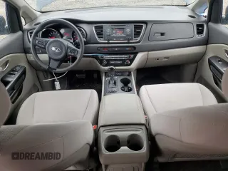 2016 Kia Sedona LX with VIN KNDMB5C13G6129452, listed as a Copart auction lot 46335475 with 118,617 mi miles and Salvage Title. Bid and sale history available at DreamBid. Image 8.