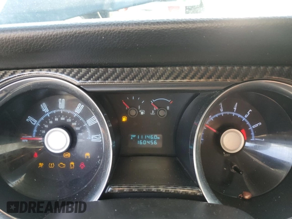2010 Ford Mustang V6 with VIN 1ZVBP8AN9A5181890, listed as a Copart auction lot 55885715 with 160,456 mi miles and Salvage title. Bid and sale history available at DreamBid. Image 9.