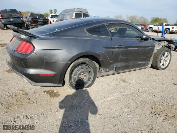 2015 Ford Mustang EcoBoost with VIN 1FA6P8TH8F5423318, listed as a Copart auction lot 47206965 with 132,104 mi miles and Salvage Title. Bid and sale history available at carsss.com. Image 3.