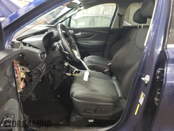 2022 Hyundai Santa Fe XRT with VIN 5NMS6DAJ8NH401602, listed as a Copart auction lot 43572275 with 44,982 mi miles and Salvage Title. Bid and sale history available at carsss.com. Image 7.