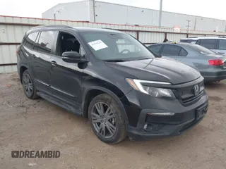 2022 Honda Pilot Sport z VIN 5FNYF5H36NB032084, wystawiony jako IAAI lot #41510340 z przebiegiem 45 481 mil mil oraz . Historia ofert i sprzedaży dostępna na DreamBid. Obrazek 1.