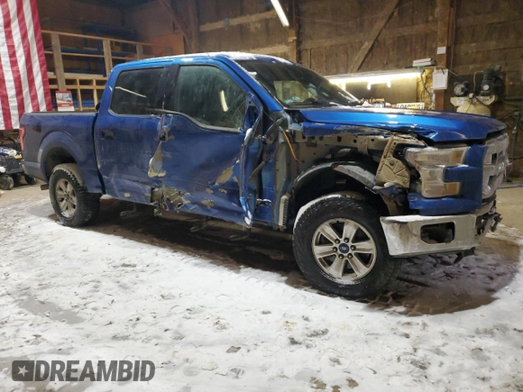 2015 Ford F-150 XLT with VIN 1FTEW1EF7FKE00061, listed as a Copart auction lot 45212285 with 173,509 mi miles and Salvage Title. Bid and sale history available at DreamBid. Image 4.