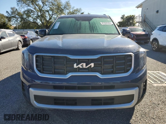 2025 Kia Telluride S with VIN 5XYP64GC1SG569196, listed as a Copart auction lot 81035284 with Not Provided miles and Salvage Title. Bid and sale history available at DreamBid. Image 5.