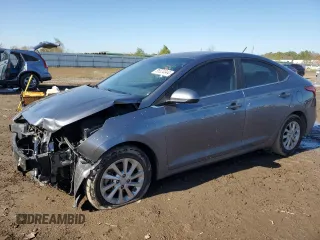 2019 Hyundai Accent SE with VIN 3KPC24A34KE056122, listed as a Copart auction lot 85524044 with 49,816 mi miles and Salvage Title. Bid and sale history available at carsss.com. Image 1.