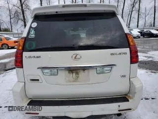 2005 Lexus GX with VIN JTJBT20X250074971, listed as a Copart auction lot 44061045 with 285,381 mi miles and Clean Title. Bid and sale history available at carsss.com. Image 6.