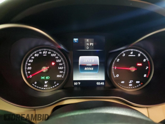 2016 Mercedes-Benz C 300 Luxury with VIN 55SWF4KB3GU105673, listed as a Copart auction lot 51456095 with 80,546 mi miles and Clean Title. Bid and sale history available at DreamBid. Image 9.
