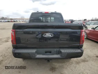 2024 Ford F-150 XLT with VIN 1FTEW3LP8RKD69396, listed as a Copart auction lot 45628915 with 831 mi miles and Salvage Title. Bid and sale history available at carsss.com. Image 6.