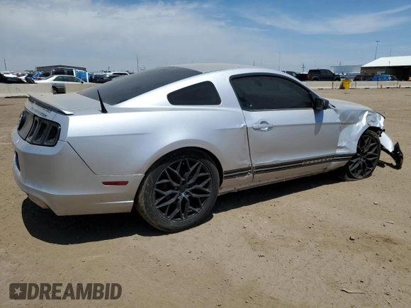 2013 Ford Mustang V6 with VIN 1ZVBP8AM3D5214085, listed as a Copart auction lot 56523095 with 165,050 mi miles and Salvage title. Bid and sale history available at DreamBid. Image 3.