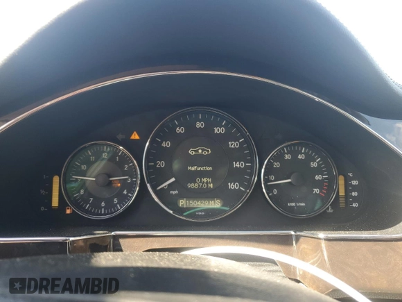 2008 Mercedes-Benz CLS-Class 5.5L with VIN WDDDJ72XX8A129425, listed as a Copart auction lot 52159495 with 150,429 mi miles and Salvage Title. Bid and sale history available at carsss.com. Image 9.