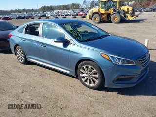 2017 Hyundai Sonata Sport with VIN 5NPE34AF5HH454752, listed as a IAAI auction lot 41651338 with 51,524 mi miles and . Bid and sale history available at DreamBid. Image 1.