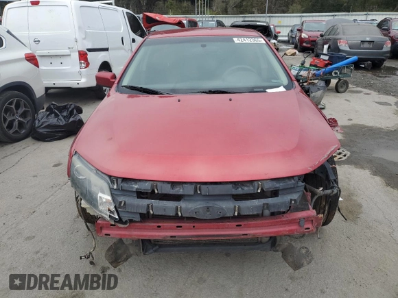 2011 Ford Fusion SE with VIN 3FAHP0HA9BR322706, listed as a Copart auction lot 42412365 with 249,721 mi miles and Salvage Title. Bid and sale history available at carsss.com. Image 5.