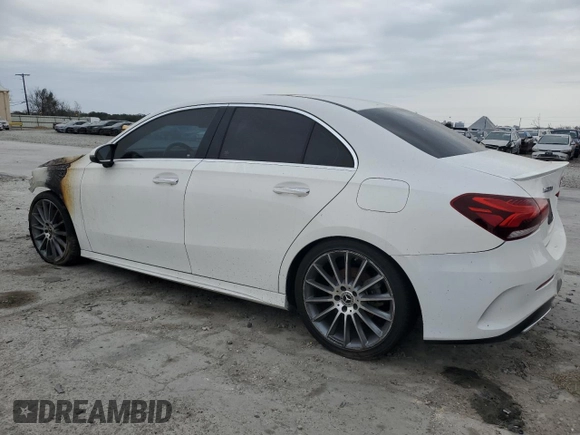 2019 Mercedes-Benz A 220 with VIN WDD3G4EBXKW012818, listed as a Copart auction lot 45369735 with Not Provided miles and Salvage Title. Bid and sale history available at DreamBid. Image 2.