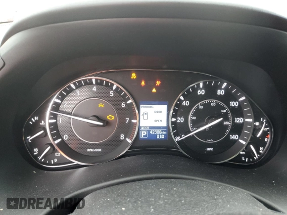 2019 Nissan Armada Platinum with VIN JN8AY2NF9K9351708, listed as a Copart auction lot 77241883 with 42,308 mi miles. Bid and sale history available at carsss.com. Image 9.