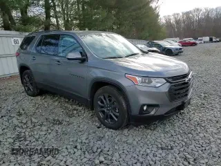 2021 Chevrolet Traverse RS with VIN 1GNEVJKW9MJ132972, listed as a Copart auction lot 39927333 with 24,497 mi miles. Bid and sale history available at carsss.com. Image 12.