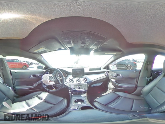 2018 Mercedes-Benz CLA 250 with VIN WDDSJ4EB9JN635123, listed as a Copart auction lot 55898275 with 76,361 mi miles and Salvage title. Bid and sale history available at DreamBid. Image 14.