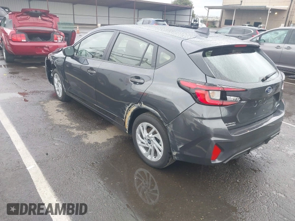 2024 Subaru Impreza with VIN JF1GUABCXR8905382, listed as a IAAI auction lot 41905321 with 3,085 mi miles and . Bid and sale history available at DreamBid. Image 3.