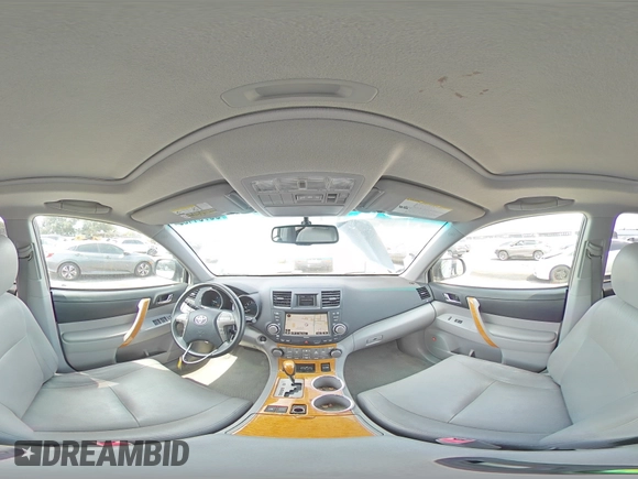 2009 Toyota Highlander Limited with VIN JTEEW44A892031699, listed as a Copart auction lot 58791485 with 73,270 mi miles and Salvage title. Bid and sale history available at DreamBid. Image 15.