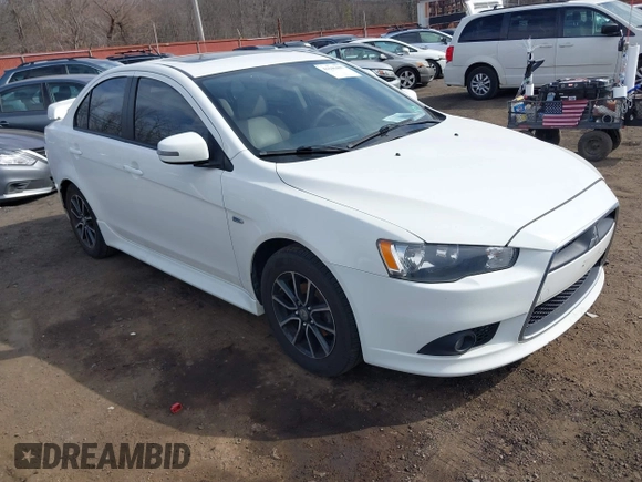 2015 Mitsubishi Lancer SE with VIN JA32V2FW9FU025402, listed as a IAAI auction lot 41646407 with 67,201 mi miles. Bid and sale history available at carsss.com. Image 1.