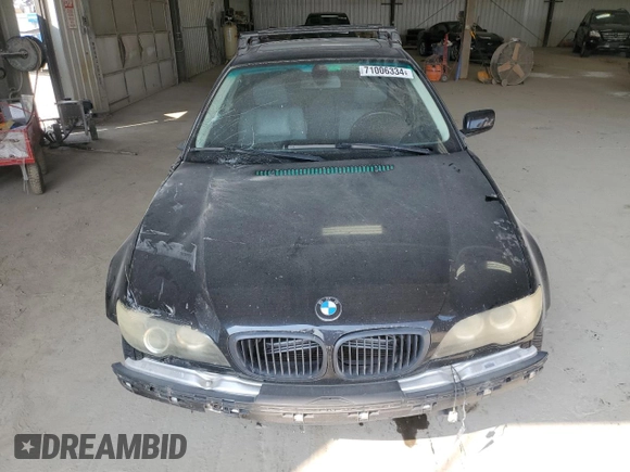 2005 BMW 3 Series 325Ci with VIN WBABD33425JY99519, listed as a Copart auction lot 71006334 with 177,455 mi miles and Salvage Title. Bid and sale history available at carsss.com. Image 5.