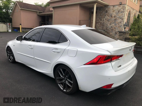 2020 Lexus IS 350 F Sport with VIN JTHGZ1E25L5017225, listed as a Copart auction lot 69959784 with 140,870 mi miles and Clean title. Bid and sale history available at DreamBid. Image 2.