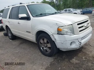 2008 Ford Expedition Limited z VIN 1FMFU19568LA37062, wystawiony jako IAAI lot #42039365 z przebiegiem 309 712 mil mil oraz . Historia ofert i sprzedaży dostępna na DreamBid. Obrazek 1.