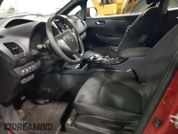 2013 Nissan LEAF S with VIN 1N4AZ0CP8DC405875, listed as a Copart auction lot 42643525 with 75,824 mi miles and Clean title. Bid and sale history available at DreamBid. Image 7.