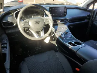 2021 Hyundai Santa Fe SEL with VIN 5NMS2DAJ1MH360286, listed as a Copart auction lot 47146535 with 25,652 mi miles and Salvage Title. Bid and sale history available at carsss.com. Image 8.