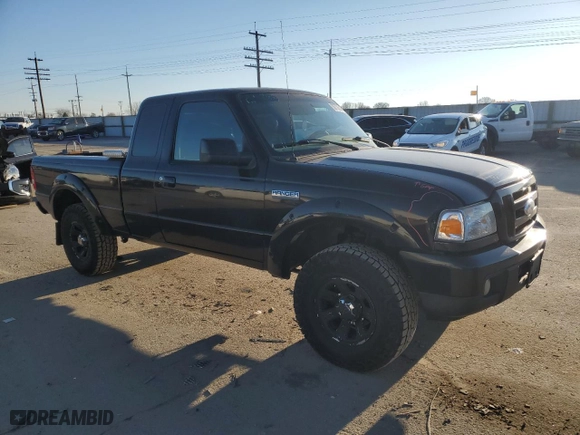 2007 Ford Ranger XL with VIN 1FTYR14U87PA84601, listed as a Copart auction lot 88708545 with 137,503 mi miles and Salvage Title. Bid and sale history available at carsss.com. Image 4.