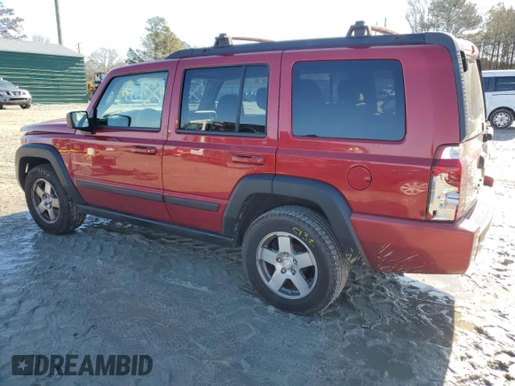 2009 Jeep Commander Sport with VIN 1J8HH48K49C558169, listed as a Copart auction lot 42784775 with 191,488 mi miles and Salvage title. Bid and sale history available at DreamBid. Image 2.