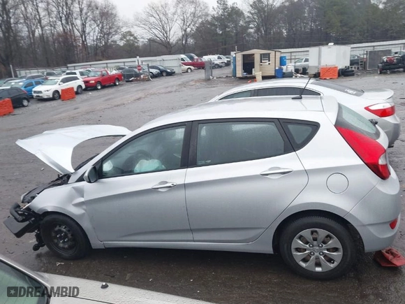 2017 Hyundai Accent SE with VIN KMHCT5AE1HU312355, listed as a IAAI auction lot 41405792 with 102,400 mi miles. Bid and sale history available at carsss.com. Image 14.