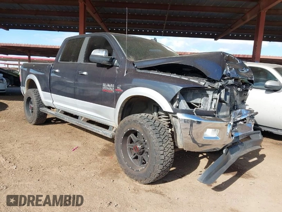 2014 Ram 2500 Laramie with VIN 3C6UR5FL6EG152493, listed as a IAAI auction lot 41342914 with 122,212 mi miles. Bid and sale history available at carsss.com. Image 1.