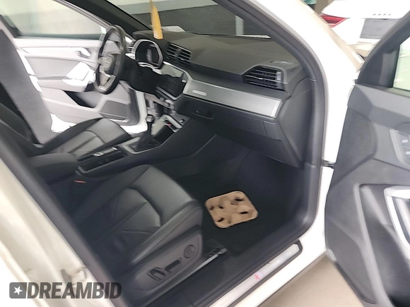 2023 Audi Q3 S line Premium with VIN WA1DECF38P1107608, listed as a IAAI auction lot 42731409 with 45,002 mi miles and . Bid and sale history available at DreamBid. Image 13.