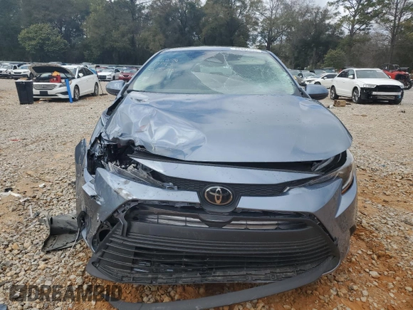 2024 Toyota Corolla LE with VIN 5YFB4MDE5RP167628, listed as a Copart auction lot 48337045 with 20,232 mi miles and Salvage Title. Bid and sale history available at DreamBid. Image 5.