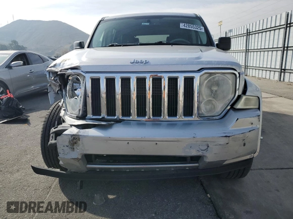 2008 Jeep Liberty Limited with VIN 1J8GN58K38W287287, listed as a Copart auction lot 42855325 with 127,044 mi miles and Salvage Title. Bid and sale history available at DreamBid. Image 5.