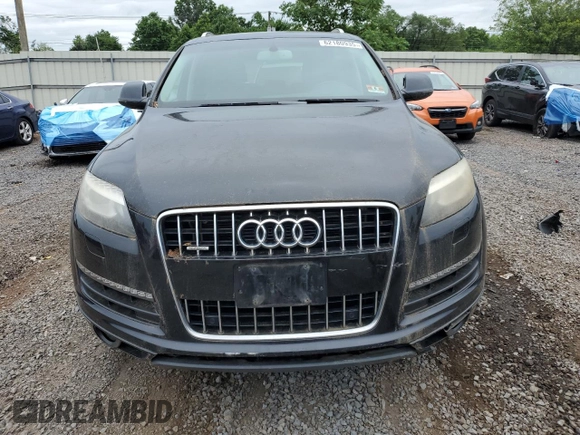 2013 Audi Q7 Premium Plus with VIN WA1LGAFE3DD016266, listed as a Copart auction lot 62180935 with 180,937 mi miles and Clean title. Bid and sale history available at DreamBid. Image 5.