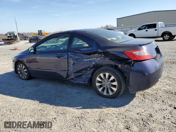 2011 Honda Civic Cpe EX with VIN 2HGFG1B86BH510402, listed as a Copart auction lot 43809325 with 194,931 mi miles and Salvage Title. Bid and sale history available at carsss.com. Image 2.