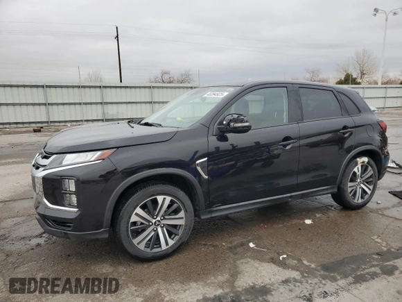 2022 Mitsubishi Outlander ES with VIN JA4ARUAU5NU008396, listed as a Copart auction lot 48394925 with 59,230 mi miles and Salvage title. Bid and sale history available at DreamBid. Image 1.