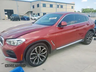 2021 BMW X4 xDrive30i with VIN 5UX2V1C08M9G67106, listed as a Copart auction lot 58265305 with 47,228 mi miles and Salvage title. Bid and sale history available at DreamBid. Image 1.