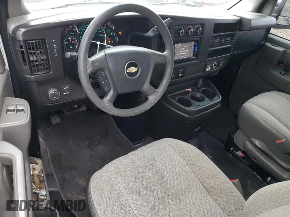 2017 Chevrolet Express Cargo Van with VIN 1GCWGBFG8H1161532, listed as a Copart auction lot 42099735 with 103,374 mi miles and Salvage Title. Bid and sale history available at carsss.com. Image 8.