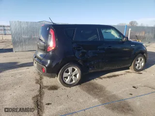 2017 Kia Soul with VIN KNDJN2A27H7438955, listed as a Copart auction lot 85289214 with 44,868 mi miles and Salvage Title. Bid and sale history available at carsss.com. Image 3.