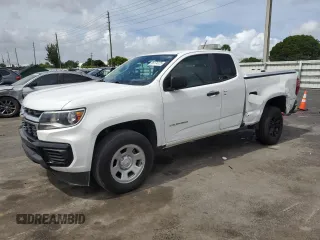 2022 Chevrolet Colorado 2WD Work Truck with VIN 1GCHSBEA8N1187547, listed as a Copart auction lot 65174725 with 53,776 mi miles and Salvage title. Bid and sale history available at DreamBid. Image 1.