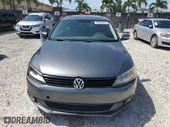 2011 Volkswagen Jetta SEL with VIN 3VWLZ7AJ8BM101755, listed as a Copart auction lot 58893045 with 147,319 mi miles and Clean title. Bid and sale history available at DreamBid. Image 5.