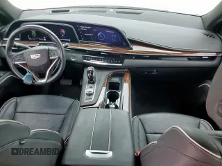 2022 Cadillac Escalade RWD Premium Luxury with VIN 1GYS3BKL2NR355879, listed as a Copart auction lot 56738155 with Not provided miles and Salvage title. Bid and sale history available at DreamBid. Image 8.