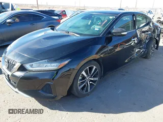2022 Nissan Maxima SV with VIN 1N4AA6CV8NC502553, listed as a IAAI auction lot 41354940 with 57,786 mi miles and . Bid and sale history available at DreamBid. Image 17.