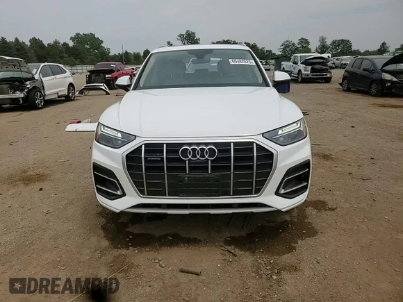 2021 Audi Q5 Premium Plus с VIN WA1BAAFY5M2071840, выставлен на аукционе Copart как лот 60482625 с пробегом 24 399 миль миль и Списание • Salvage title. История ставок и продаж доступна на DreamBid. Изображение 14.