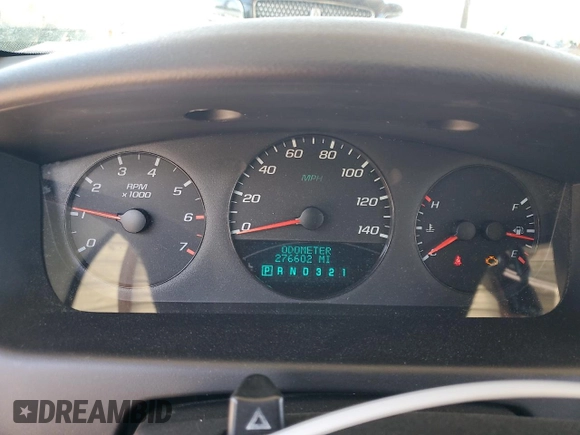 2007 Chevrolet Impala LS z VIN 2G1WB58K079414752, wystawiony jako Copart lot #58153935 z przebiegiem 276 602 mil mil oraz Szkoda całkowita • Salvage title. Historia ofert i sprzedaży dostępna na DreamBid. Obrazek 9.